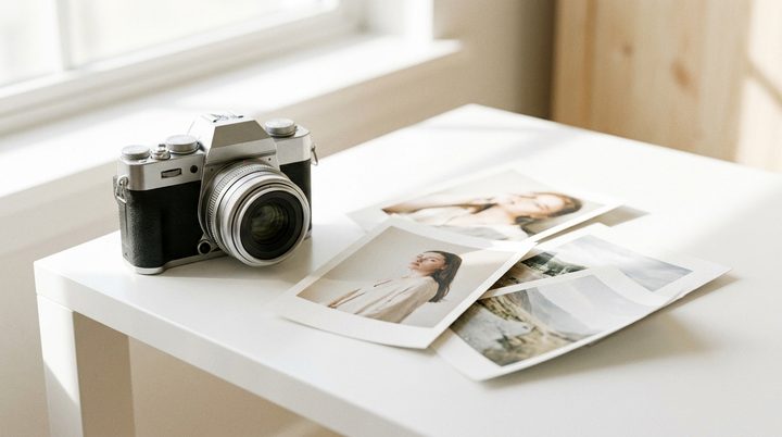 Camera and photo prints